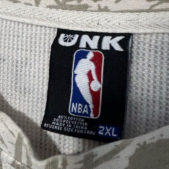 5 for $25🔥UNK NBA Graphic Printed Long Sleeve T-Shirt 2XL - Picture 4 of 5